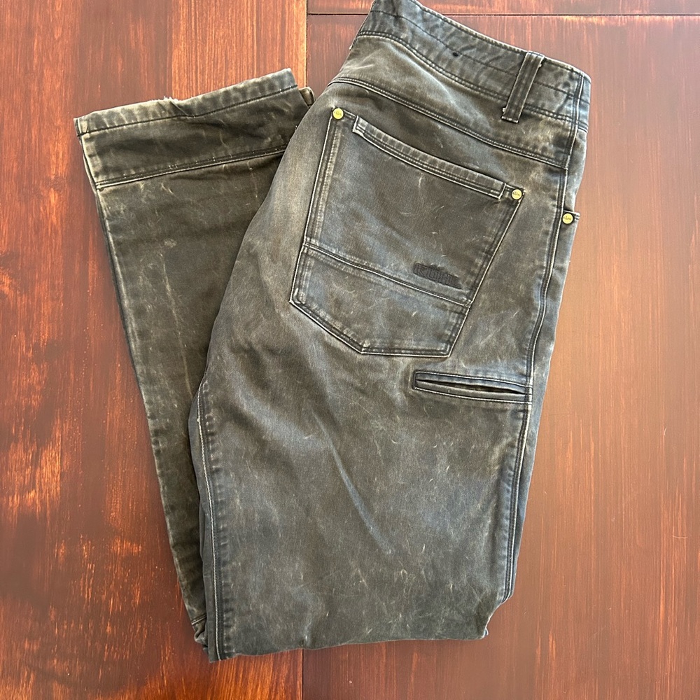 Kuhl Rydr Vintage Patina Dye Brown Pants  size 34x34